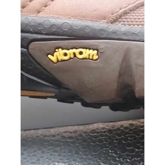 Georgia Boot‎ Oxfords Mens Brown 10 Leather Work Shoes Vibram Steel Toe GB3602 - Picture 10 of 11